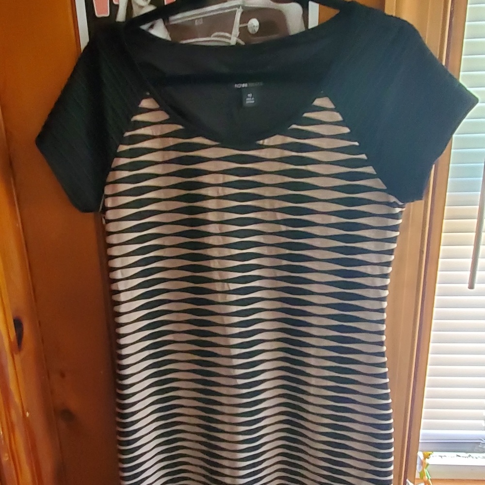 Black n Tan dress